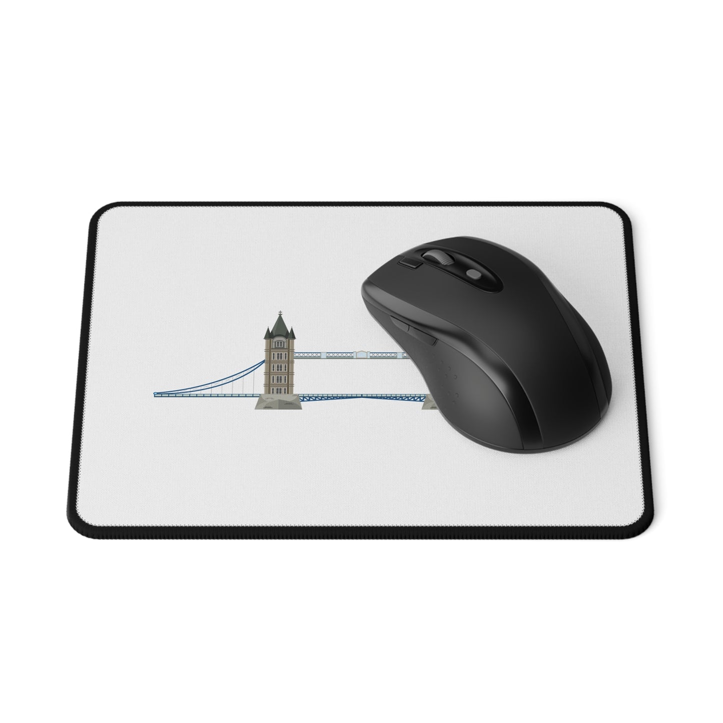 London Bridge Non-Slip Gaming Mouse Pad, Gaming Accessory, Desk Decor, Unique Gift for Gamers, PC Setup, Home Office