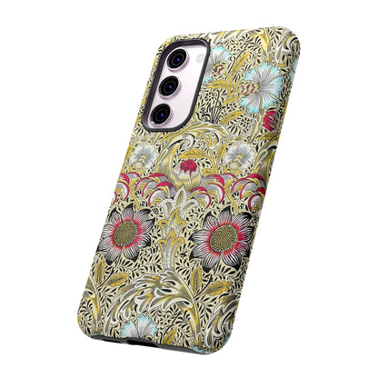 Floral Phone Case - Tough Cases, Floral Design, Stylish, Protective, Unique Gift for Her, Phone Accessories