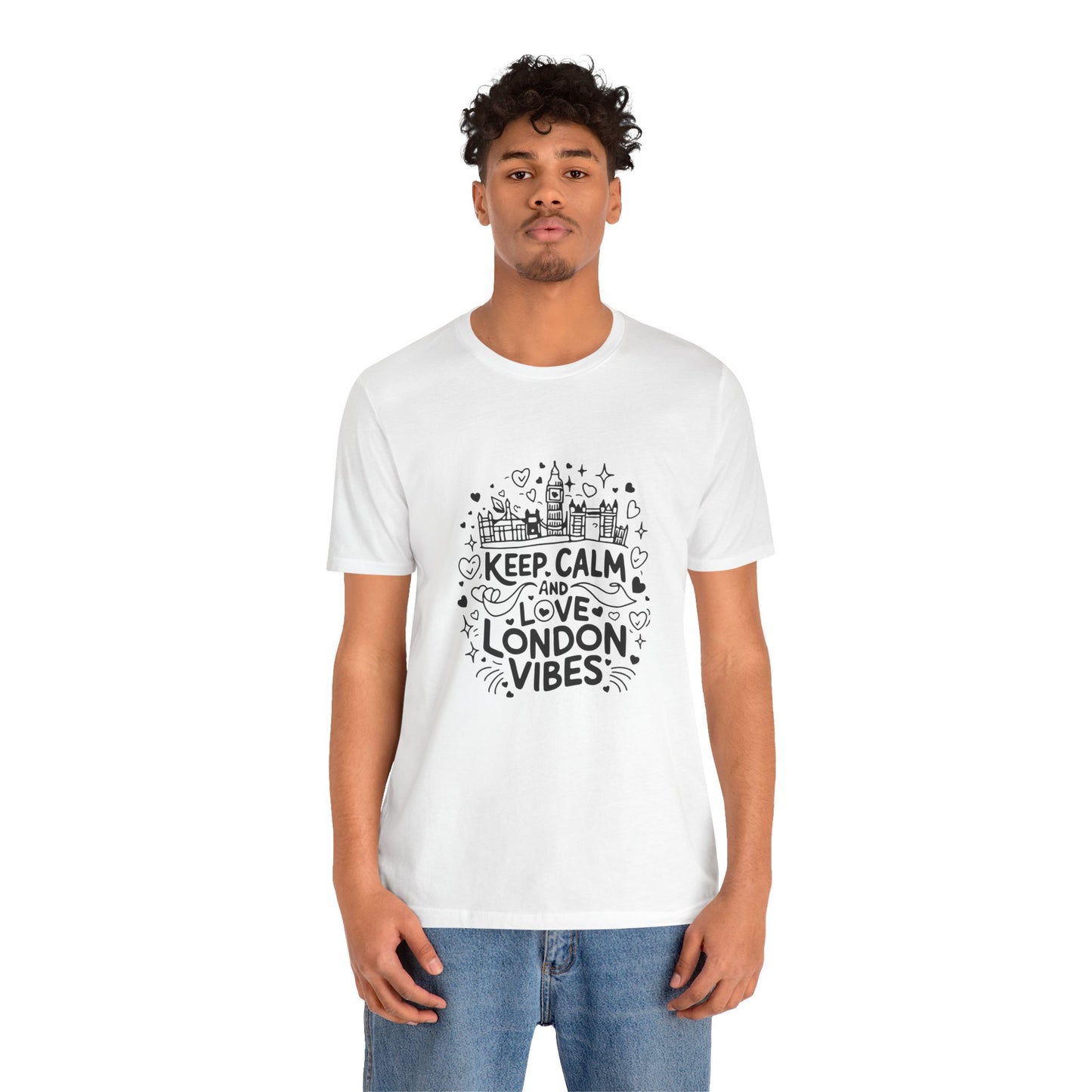 London Vibes Elegant Unisex Jersey Short Sleeve Tee