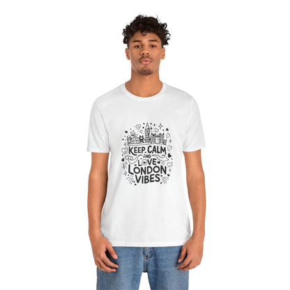 London Vibes Elegant Unisex Jersey Short Sleeve Tee