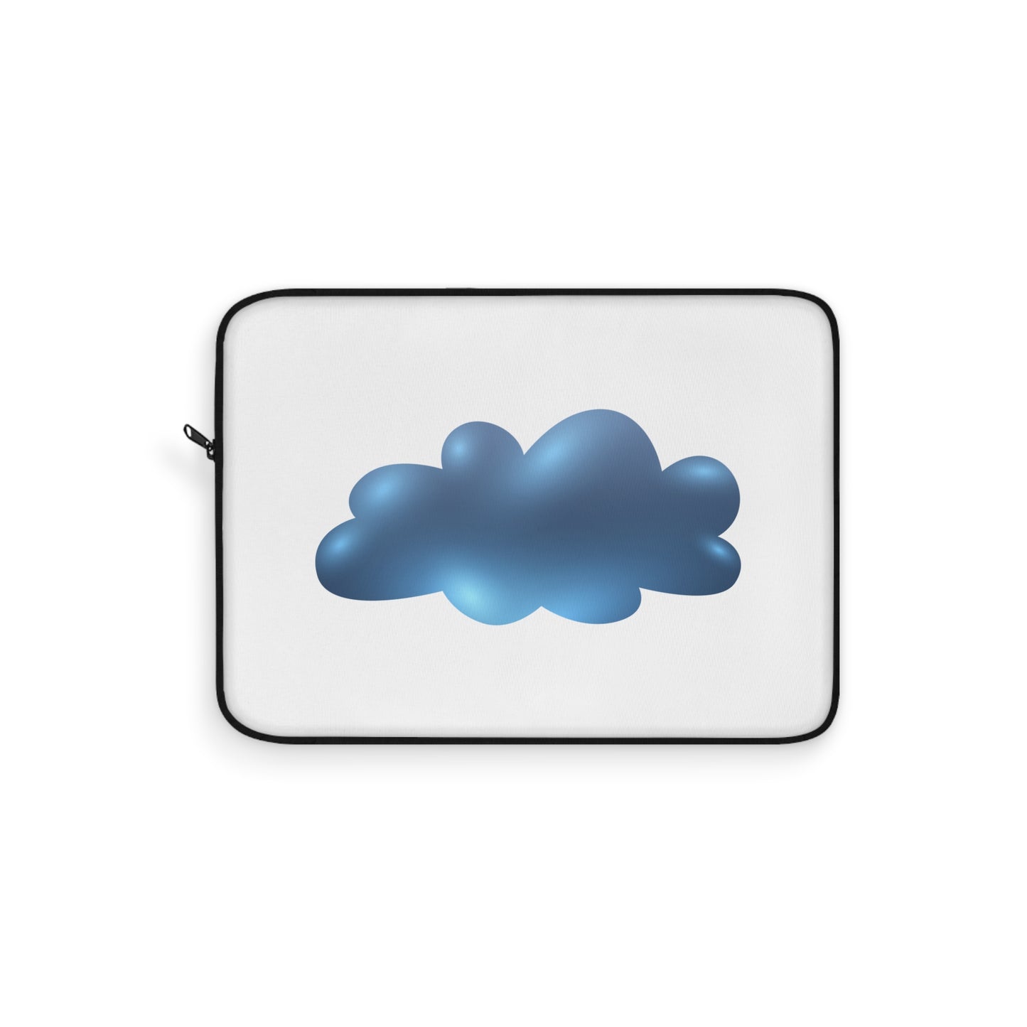 Cloudy Laptop Sleeve, Cute Cloud Design, Tech Accessory, Gift for Students, Computer Case, Protective Sleeve