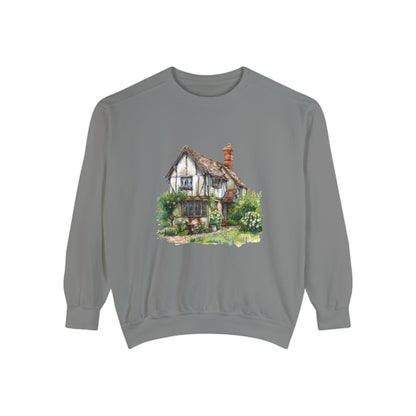 Unisex Garment-Dyed Sweatshirt - British Historic House