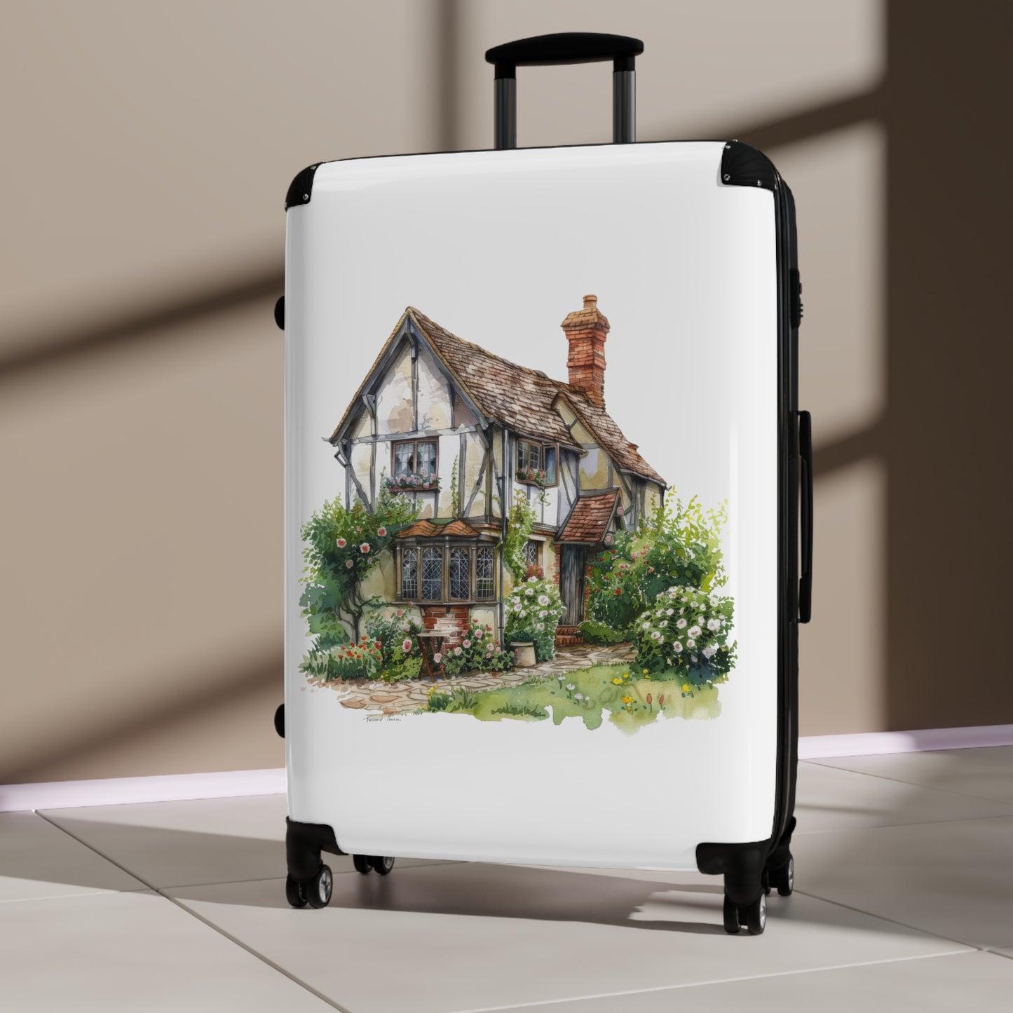 London Double Decker Bus Suitcase
