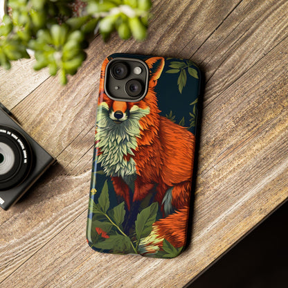 Fox Phone Case, Tough Cases for Animal Lovers, Wildlife Phone Cover, Cute Fox Gift, Nature Lovers Phone Accessory
