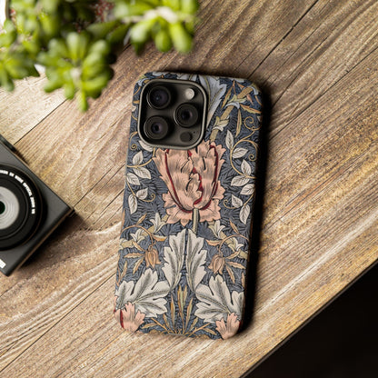 Floral Phone Case, Tough Cases for Stylish Protection, Flower Design, Gift for Her, Phone Accessories, Trendy Mobile Covers