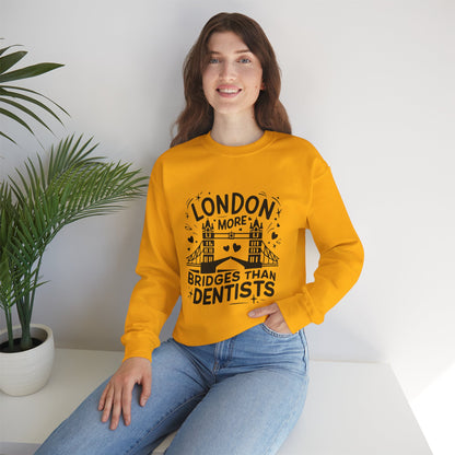 Unisex Heavy Blend™ Crewneck Sweatshirt - London is having more Bridges