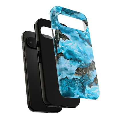 Mountain Wave Phone Case - Adventure Gear, Outdoor Gifts, Stylish Cases, Trendy Accessories, Nature Lovers