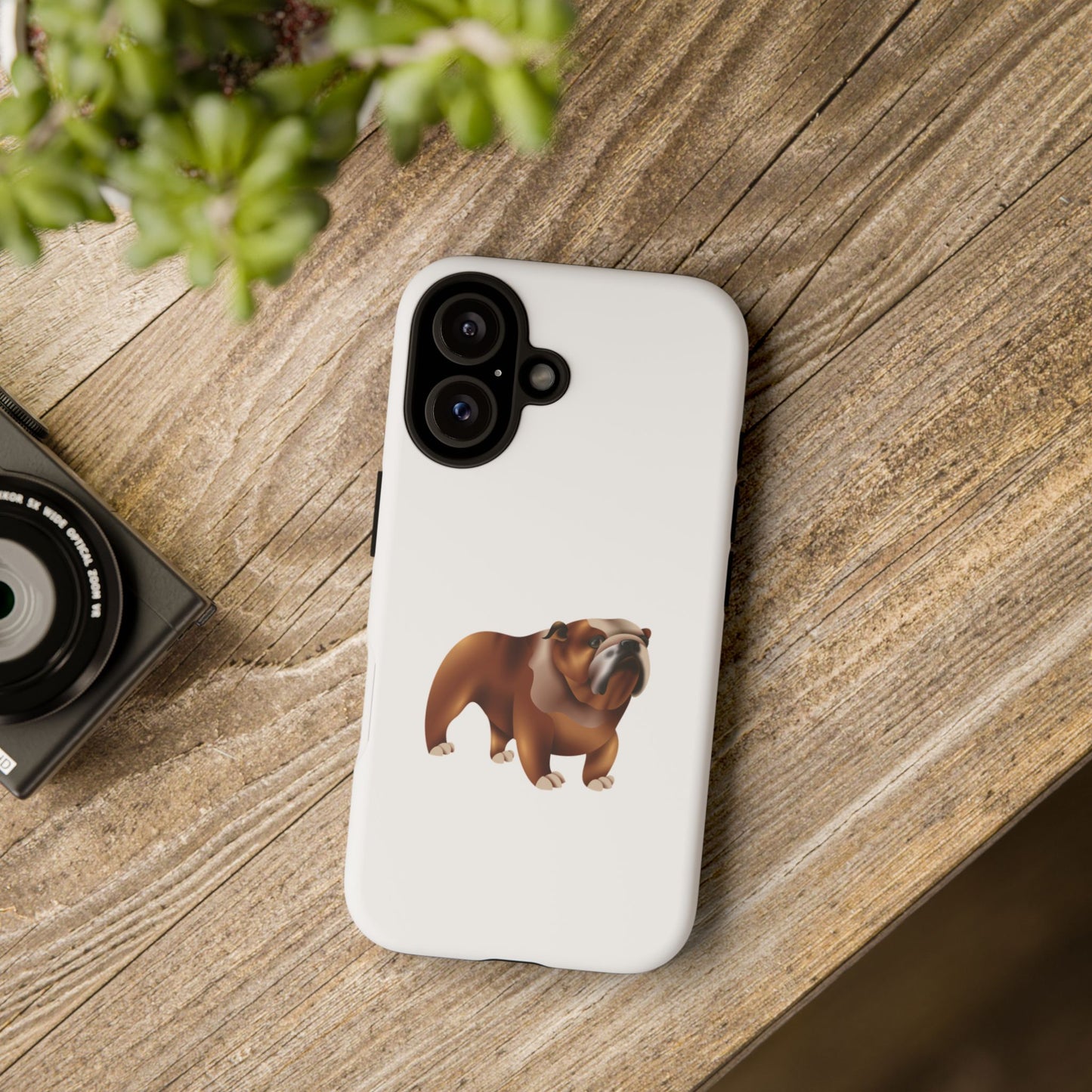 Bulldog Phone Case, Tough Cases for Dog Lovers, Custom Pet Accessories, Cute Bulldog Gifts, Animal Phone Covers