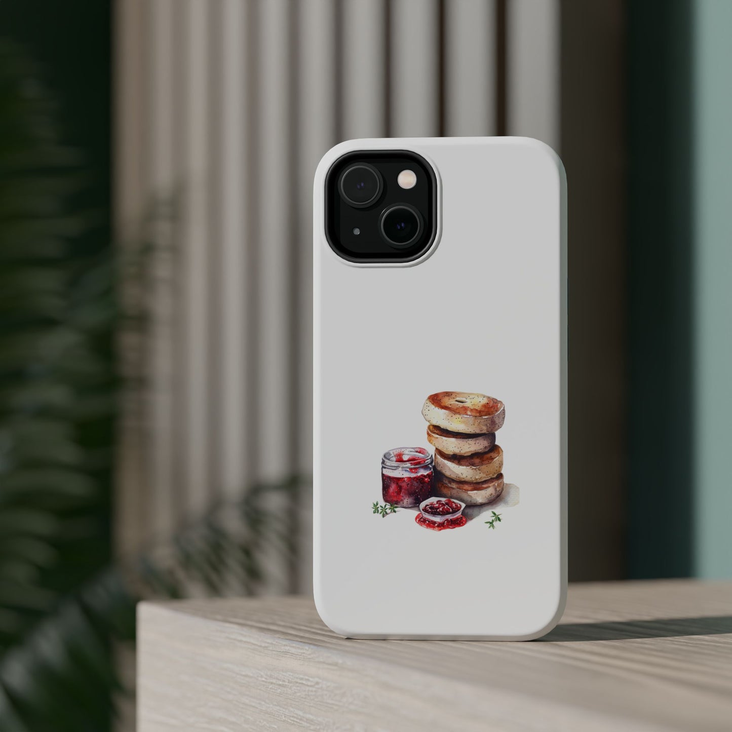 Artistic Phone Cases, Personalized Cases for Food Lovers, Stylish Magnetic Tough Cases, Unique Gift for Foodies, Trendy Accessories
