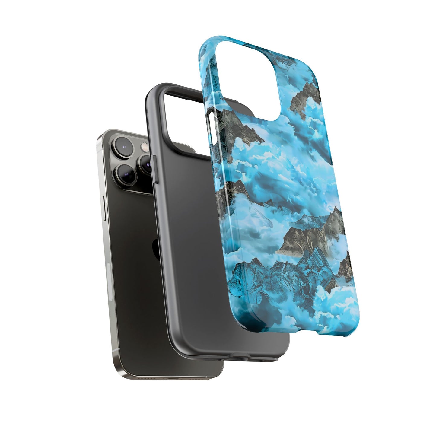 Mountain Wave Phone Case - Adventure Gear, Outdoor Gifts, Stylish Cases, Trendy Accessories, Nature Lovers