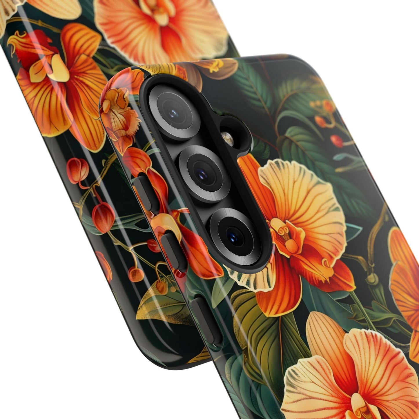 Floral Phone Case - Tough Cases, Protective Cover, Gift for Her, Smartphone Accessory, Floral Design, Nature-Inspired