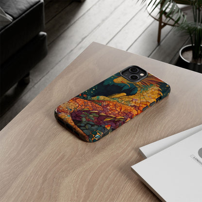 Dragon Art Phone Case, Tough Phone Cover, Fantasy Gift, Unique Mobile Accessory, Dragon Lover Gift, Stylish Protection