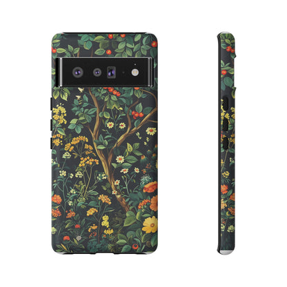 Floral Phone Case - Tough Cases, Colorful Nature Design, Gift for Flower Lovers, Phone Accessory, Unique Cell Phone Cover
