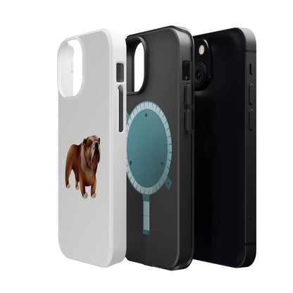 Dog Lover Magnetic Tough Cases, Bulldog Phone Case, Pet Owner Gifts, Stylish Phone Accessories, Customizable Cases for Pet Lovers