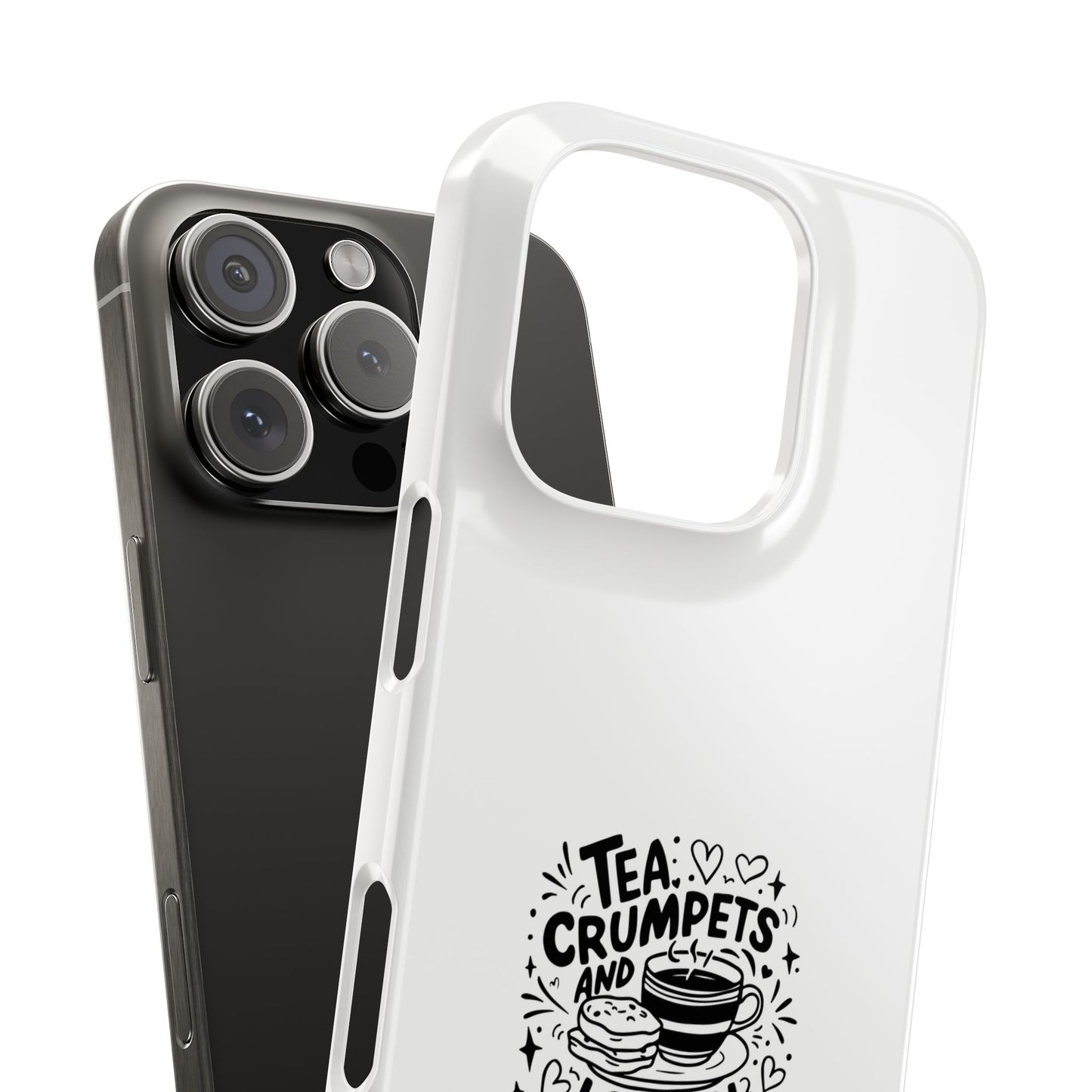 Charming Slim Phone Cases for Tea Lovers | Unique London Adventures | Fun Gift for Friends, Trendy Accessories, Travel Enthusiasts, [...]