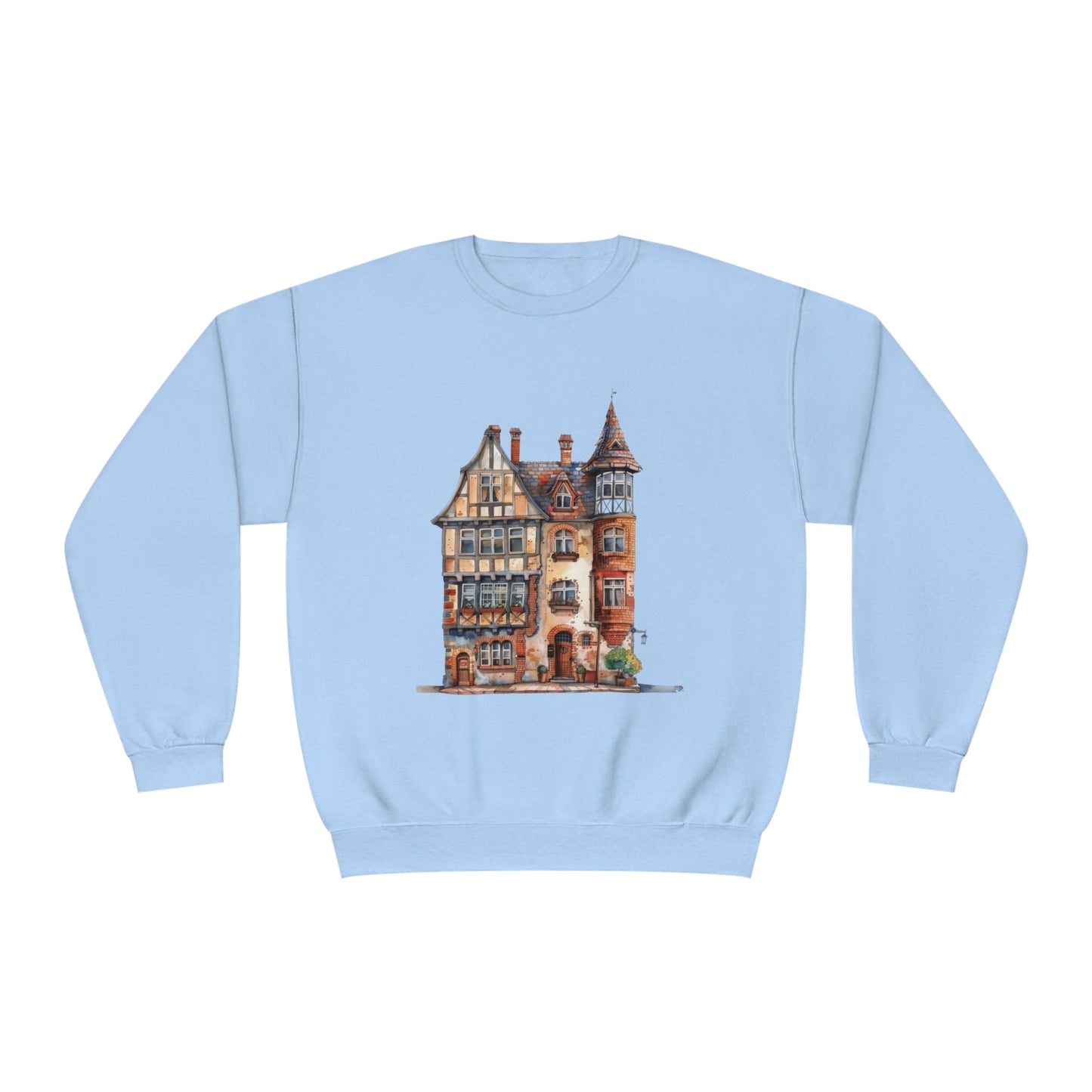 Unisex NuBlend® Crewneck Sweatshirt - Charming British House