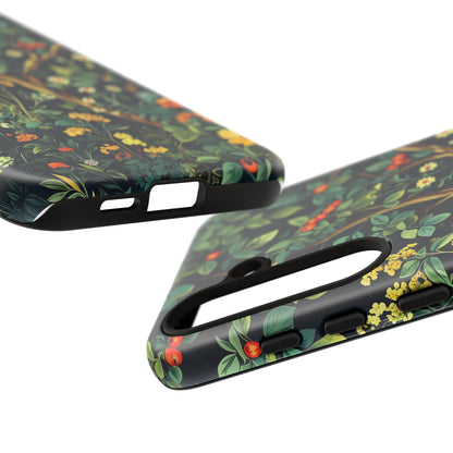Floral Phone Case - Tough Cases, Colorful Nature Design, Gift for Flower Lovers, Phone Accessory, Unique Cell Phone Cover