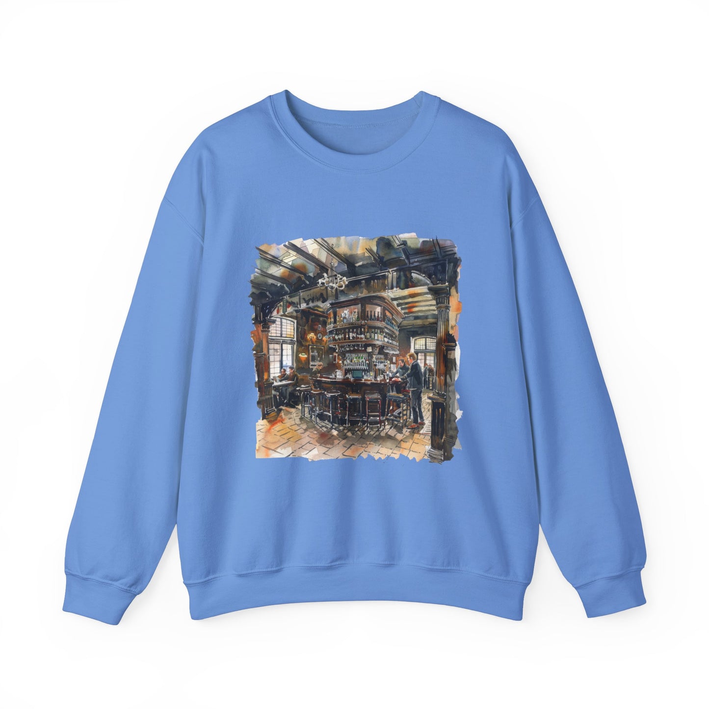 Unisex Heavy Blend™ Crewneck Sweatshirt Trendy - Cozy British Pub