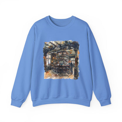 Unisex Heavy Blend™ Crewneck Sweatshirt Trendy - Cozy British Pub