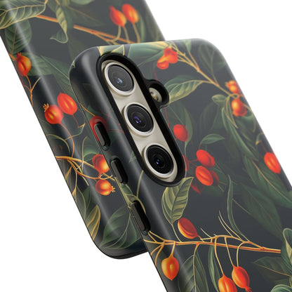 Tough Cases, Floral Phone Case, Nature-Inspired Tech, Unique Gift, Phone Accessory, Botanical Design, Fall Vibes