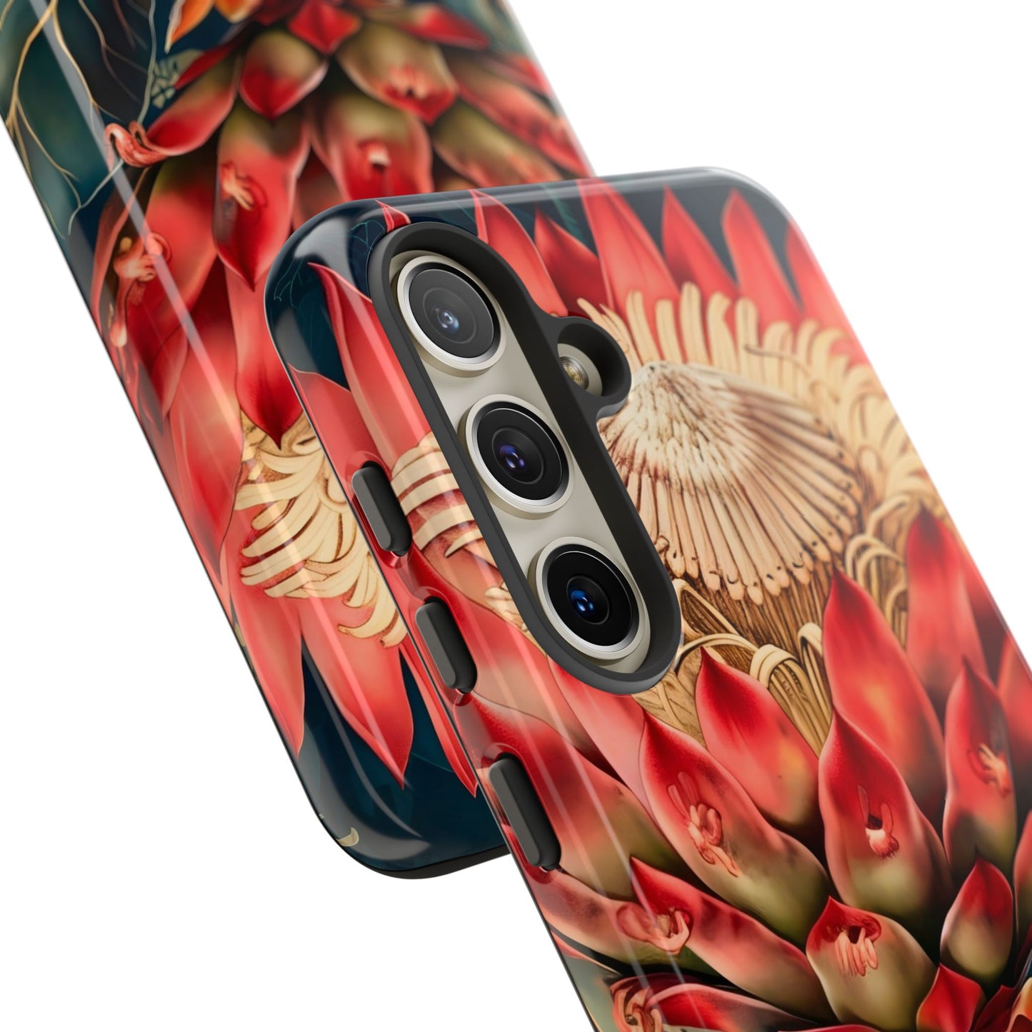 Tough Cases: Vibrant Floral Phone Case, Tough Phone Covers, Floral Art Cases, Nature Design Accessories, Gift for Nature Lovers