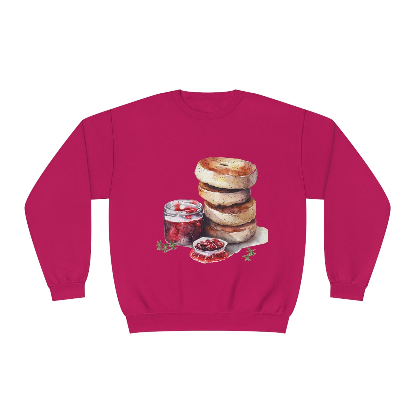 Unisex NuBlend® Crewneck Sweatshirt - British Royal Feast Opulent Dining Fit for Royalty