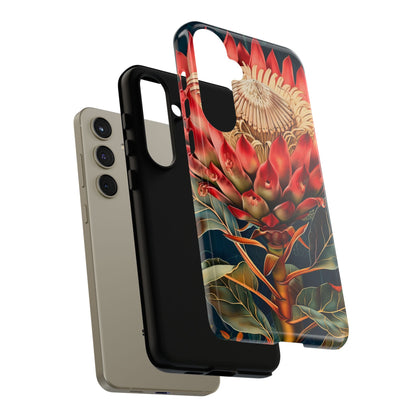 Tough Cases: Vibrant Floral Phone Case, Tough Phone Covers, Floral Art Cases, Nature Design Accessories, Gift for Nature Lovers