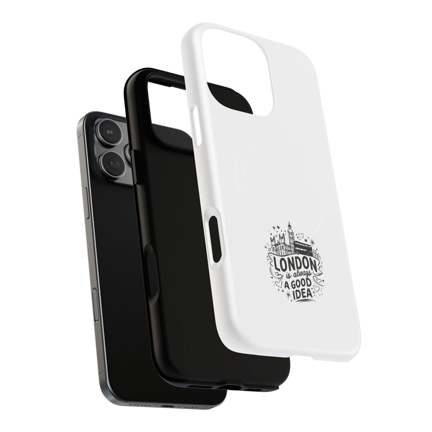 Tough Magnetic Phone Cases - London Is Always A Good Idea, Custom Phone Covers, Travel Gifts, Modern Phone Cases, Durable Cases, [...]