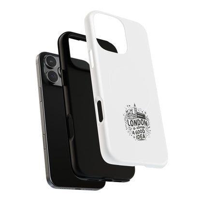 Tough Magnetic Phone Cases - London Is Always A Good Idea, Custom Phone Covers, Travel Gifts, Modern Phone Cases, Durable Cases, [...]