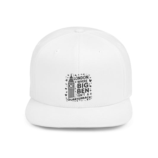 London Big Ben Snapback Cap, Urban Style Hat, Fashion Accessory, Gift for Travelers, Sports Events, Casual Wear