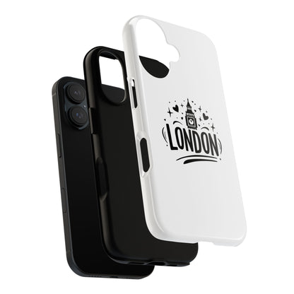 Tough Cases: London Design Phone Case - Stylish Protection for Travelers