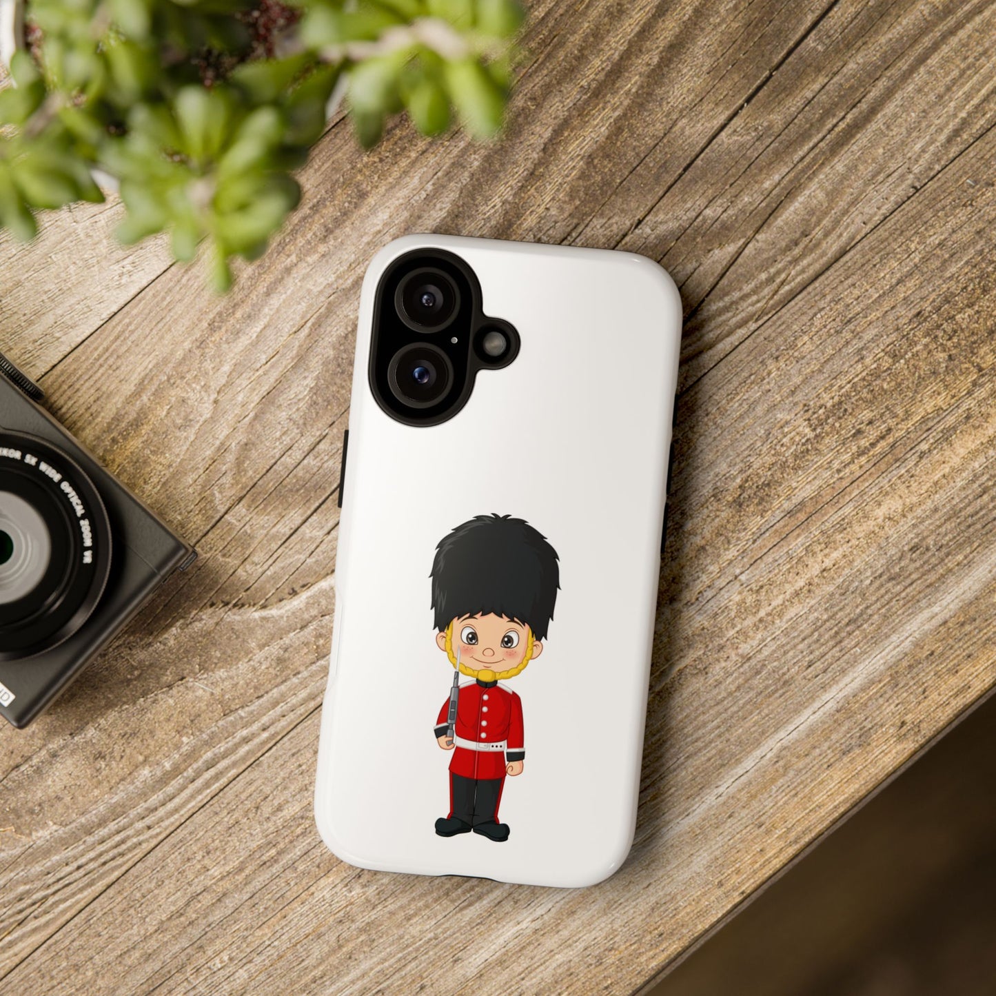 Cute Guard Phone Case - Fun Design for Kids & Adults