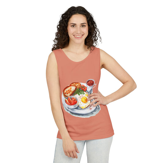 Unisex Garment-Dyed Tank Top - British Royal Food Heritage