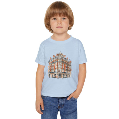 Toddler Cityscape T-shirt - Cute Urban Design for Kids