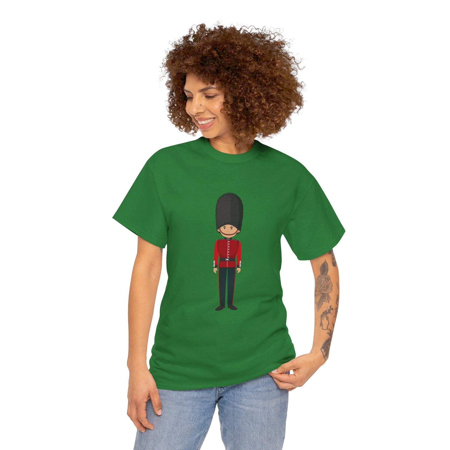 Red Jacket - Bodmin Keep Cornwall's Army Museum Classic Unisex Heavy Cotton Tee