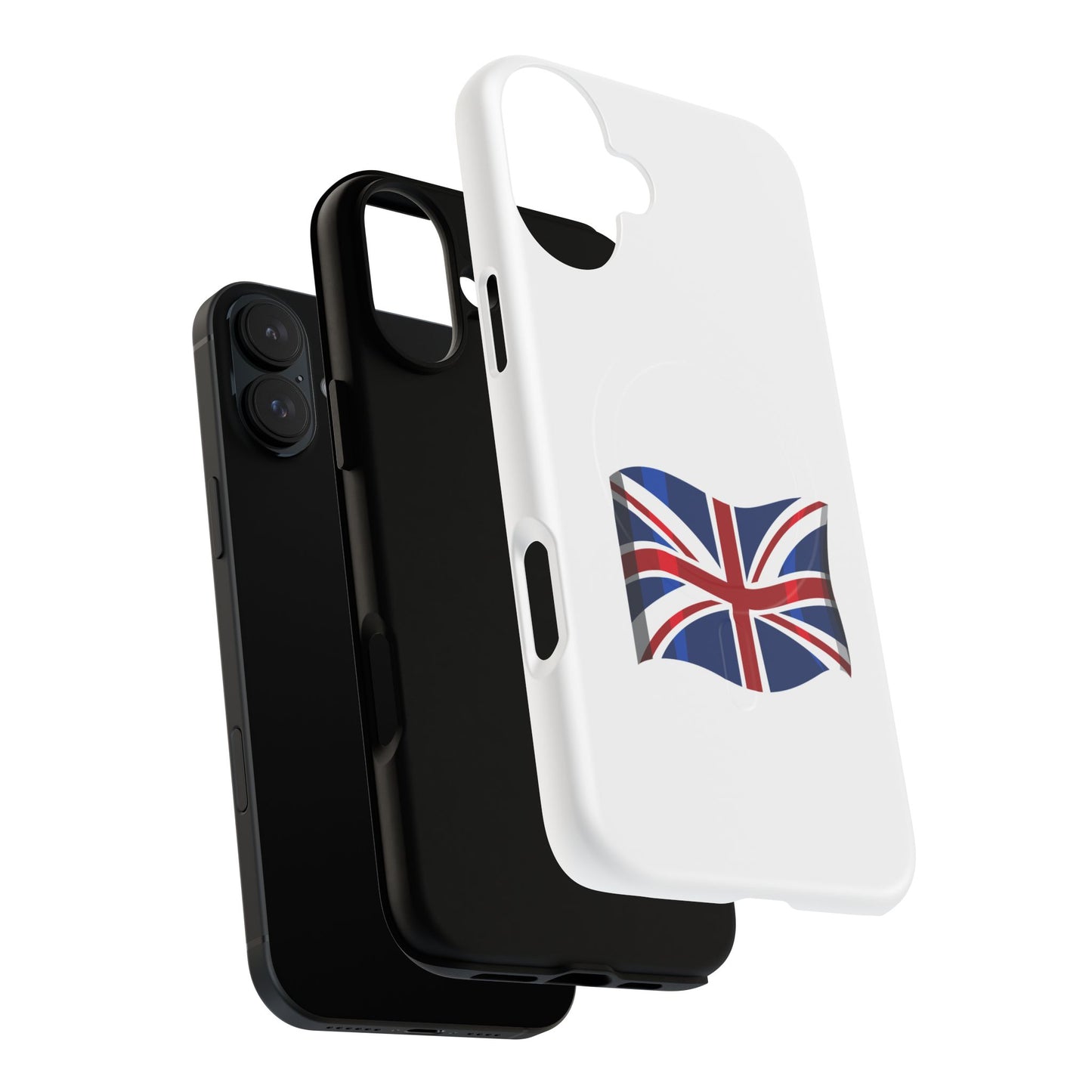 Union Jack Tough Magnetic Case, Durable Phone Cover, British Flag Cell Phone Protector, Gift for UK Lovers, Travel Accessories