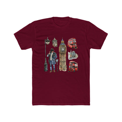 Vintage England Iconic Unisex Cotton Crew Tee