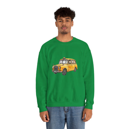 Unisex Heavy Blend™ Crewneck Sweatshirt Classy - British Vintage Car
