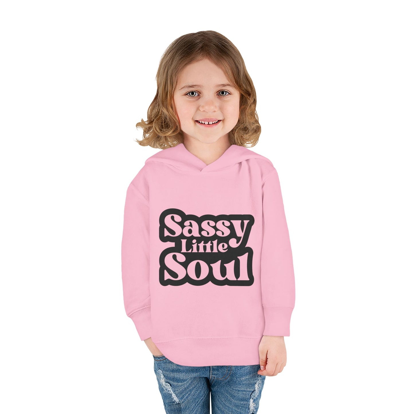 Sassy Little Soul Toddler Fleece Hoodie - Cute & Cozy Kids' Apparel
