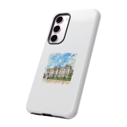 Artistic Phone Case - Watercolor Architecture Design