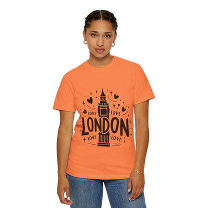 Unisex Garment-Dyed T-shirt - Adorable London