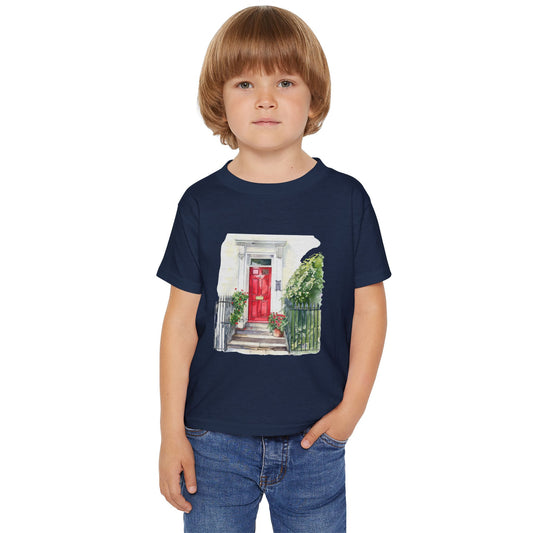 Charming Cottage Door Toddler T-Shirt – Perfect Gift for Little Explorers