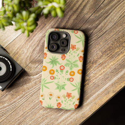 Floral Tough Cases | Stylish Phone Cover, Durable Protective Case, Gift for Her, Spring Accessories, Nature Lover