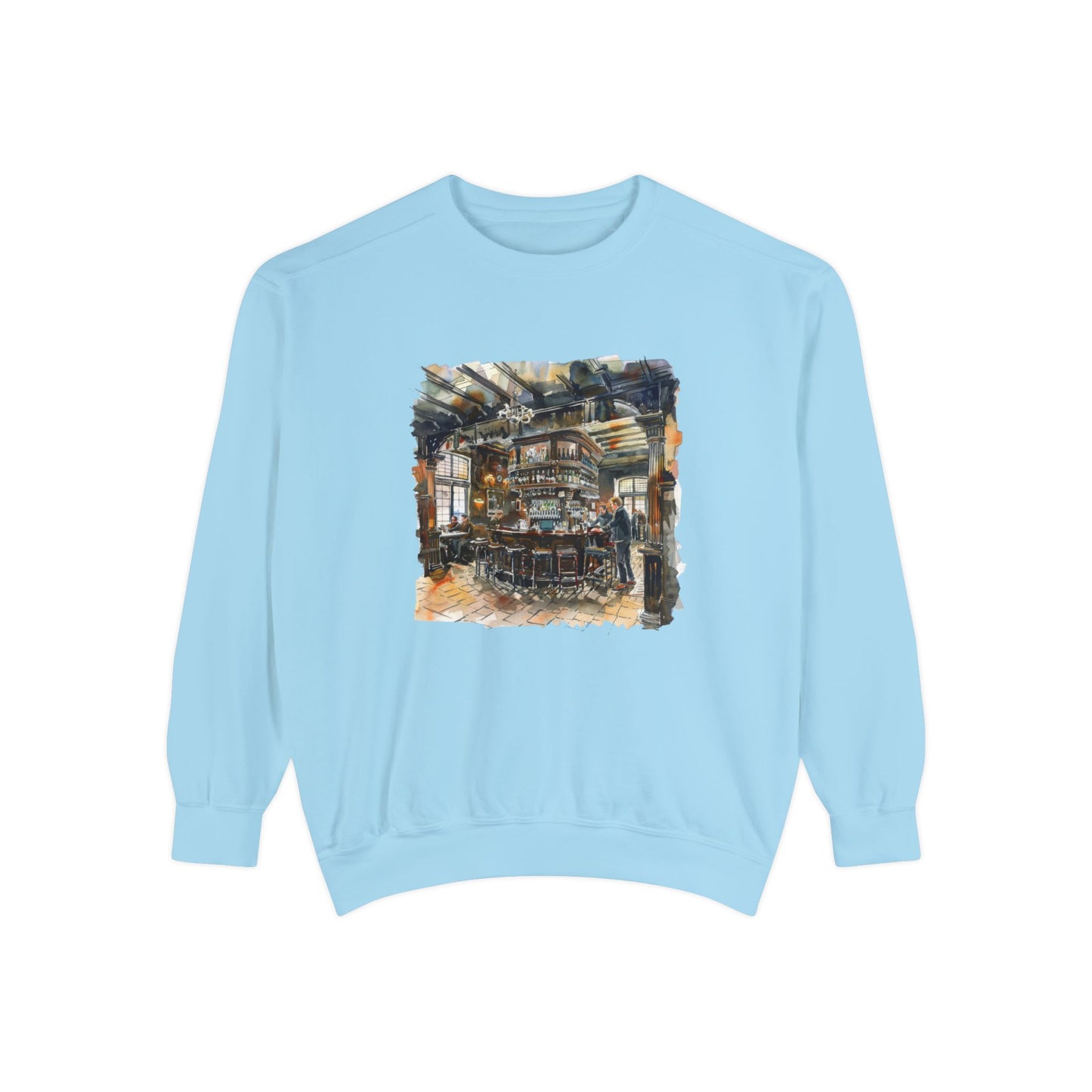 Unisex Garment-Dyed Sweatshirt Classy - London's Pub