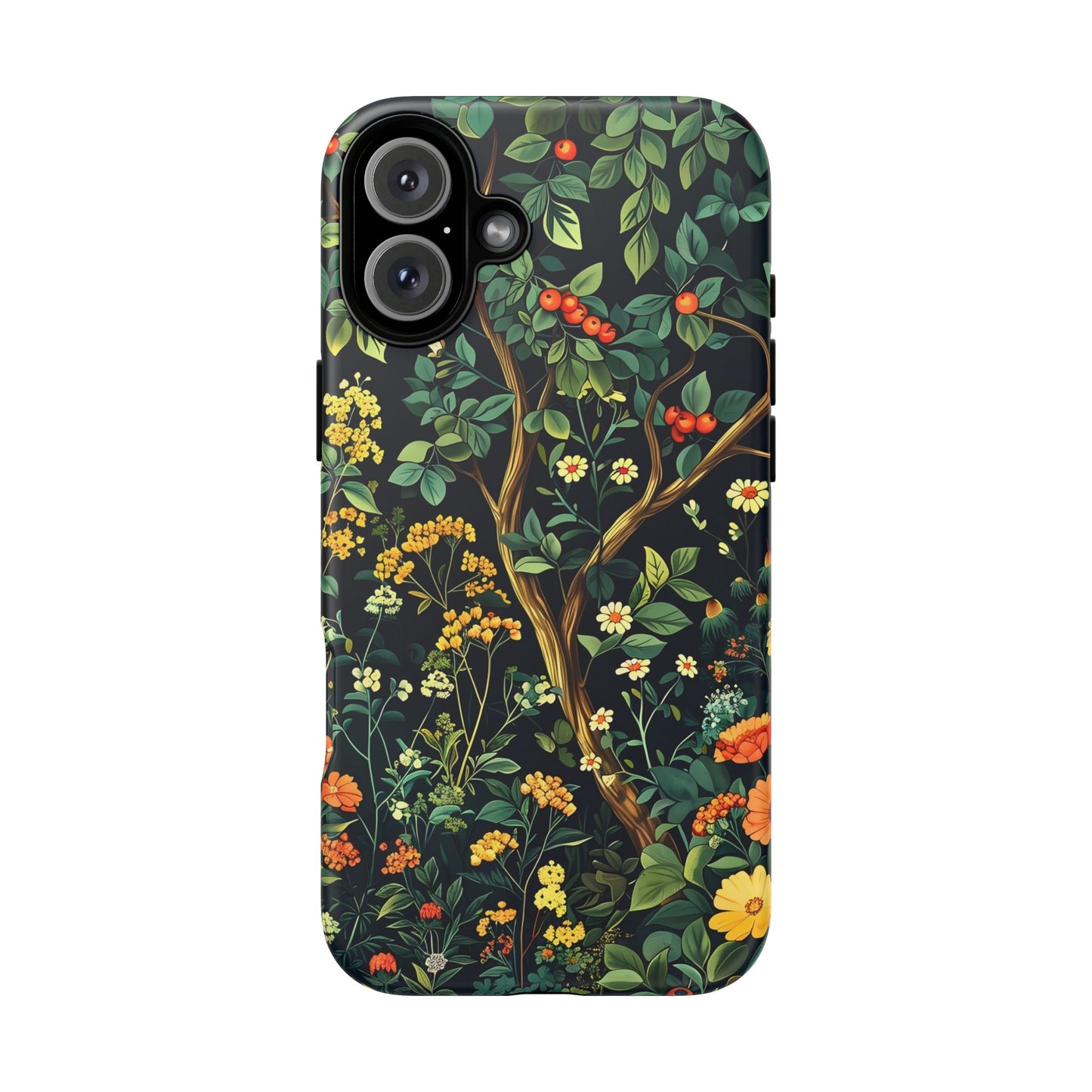 Floral Phone Case - Tough Cases, Colorful Nature Design, Gift for Flower Lovers, Phone Accessory, Unique Cell Phone Cover