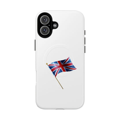 Union Jack Tough Magnetic Phone Case, Stylish Phone Cover, Unique Gift, Durable Phone Protector, British Flag Case, Travel Accessory