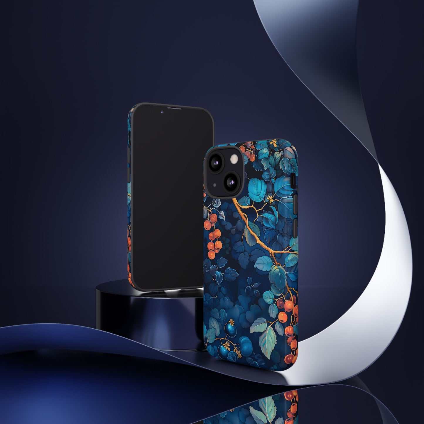 Artistic Phone Case with Floral Design, Tough Cases for iPhone, Nature-Inspired Accessory, Unique Gift for Her, Protective Cover