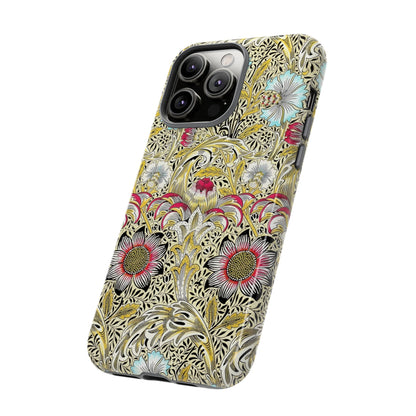 Floral Phone Case - Tough Cases, Floral Design, Stylish, Protective, Unique Gift for Her, Phone Accessories