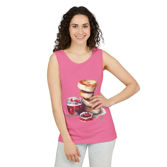 Unisex Garment-Dyed Tank Top - A Taste of the Crown - British Royal Food Heritage