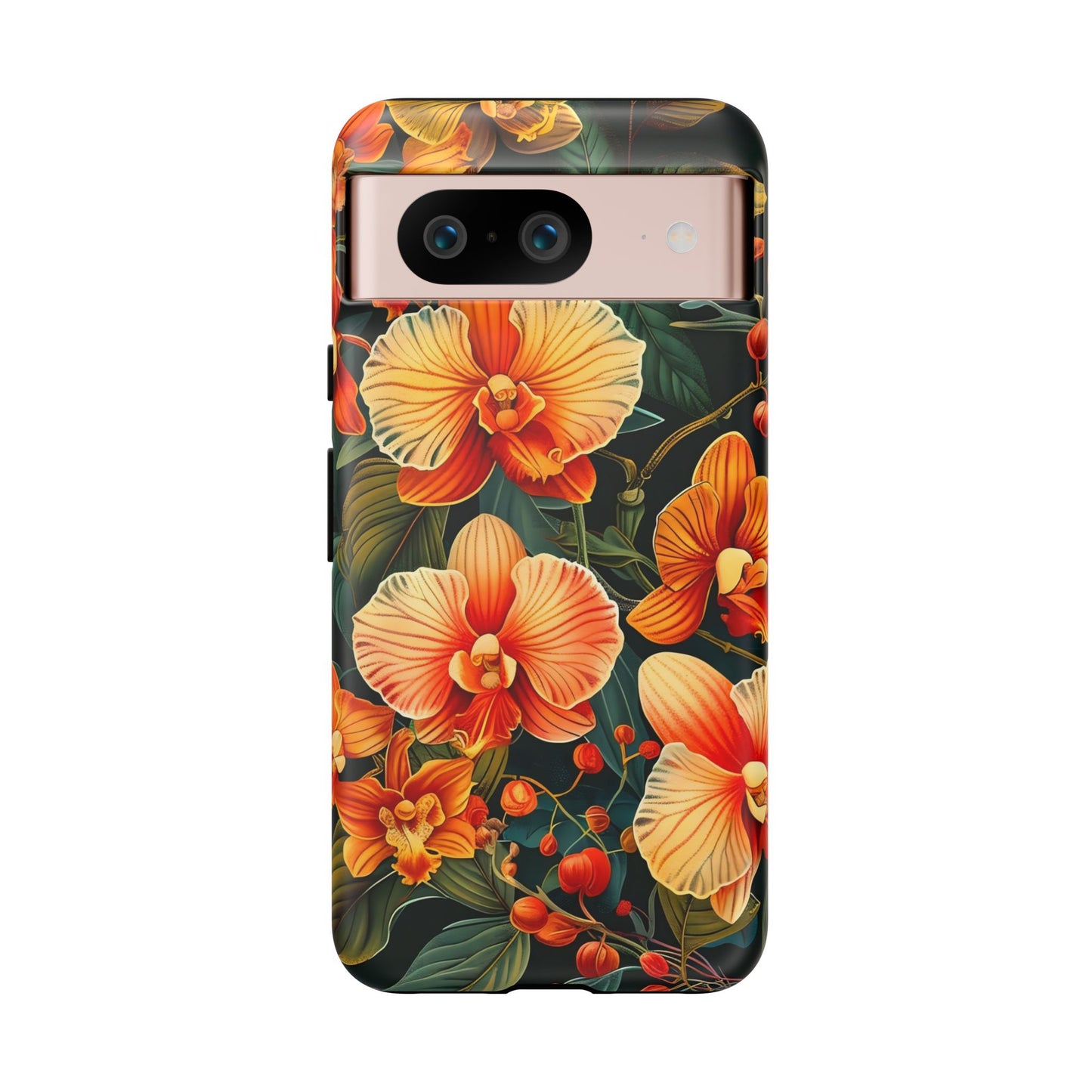 Floral Phone Case - Tough Cases, Protective Cover, Gift for Her, Smartphone Accessory, Floral Design, Nature-Inspired